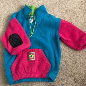 Vintage garanimals color block wind blocker